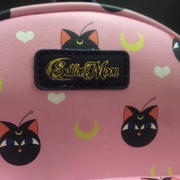 Loungefly Sailor Moon‎ Luna P Mini Backpack - Picture 3 of 5